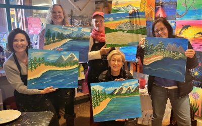 Paint & Sip, SITS Style!