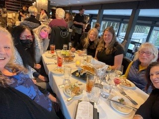 SITs Happy Hour at the Chart House enjoying amazing appetizers and drinks