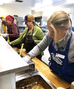 SITsters serving at the Lasagna Love & Bread and Broth community meal
