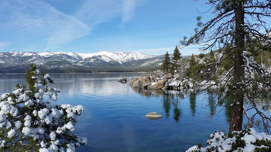 Snowy Sand Harbor 2018