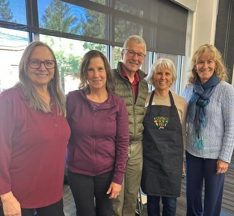Ivone Larson, Michelle Reilly, Dr. Greg Bergner, Jean Bergner, June Denney, RDN